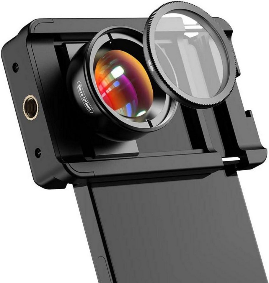 LuxusKollektion Kamera-Hülle Makro-Objektiv iPhone 100mm Makrolinse + CPL-Filter für Samsung Galaxy LuxusKollektion Kamera-Hülle Makro-Objektiv iPhone 100mm Makrolinse + CPL-Filter für Samsung Galaxy von LuxusKollektion