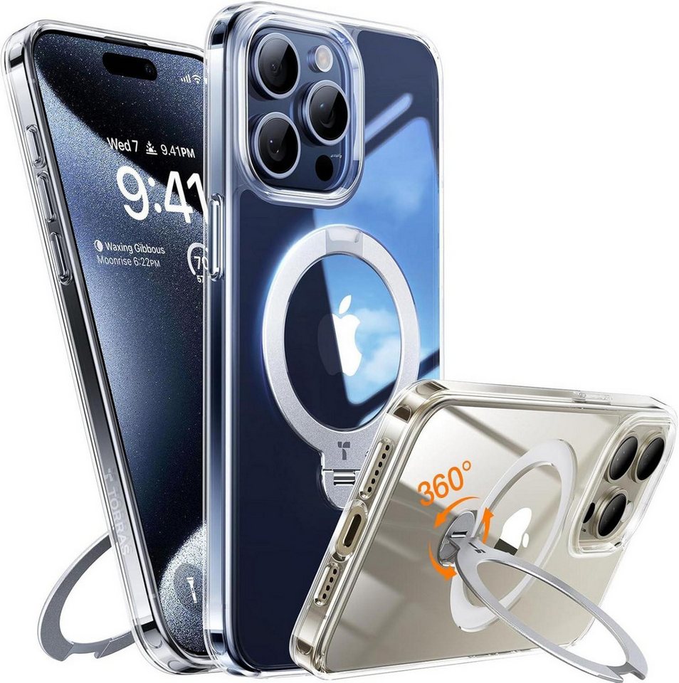 LuxusKollektion Kameraschutzglas 360° Ostand Spin iPhone 15 Pro Max Hülle, Magnetischer LuxusKollektion Kameraschutzglas 360° Ostand Spin iPhone 15 Pro Max Hülle, Magnetischer von LuxusKollektion