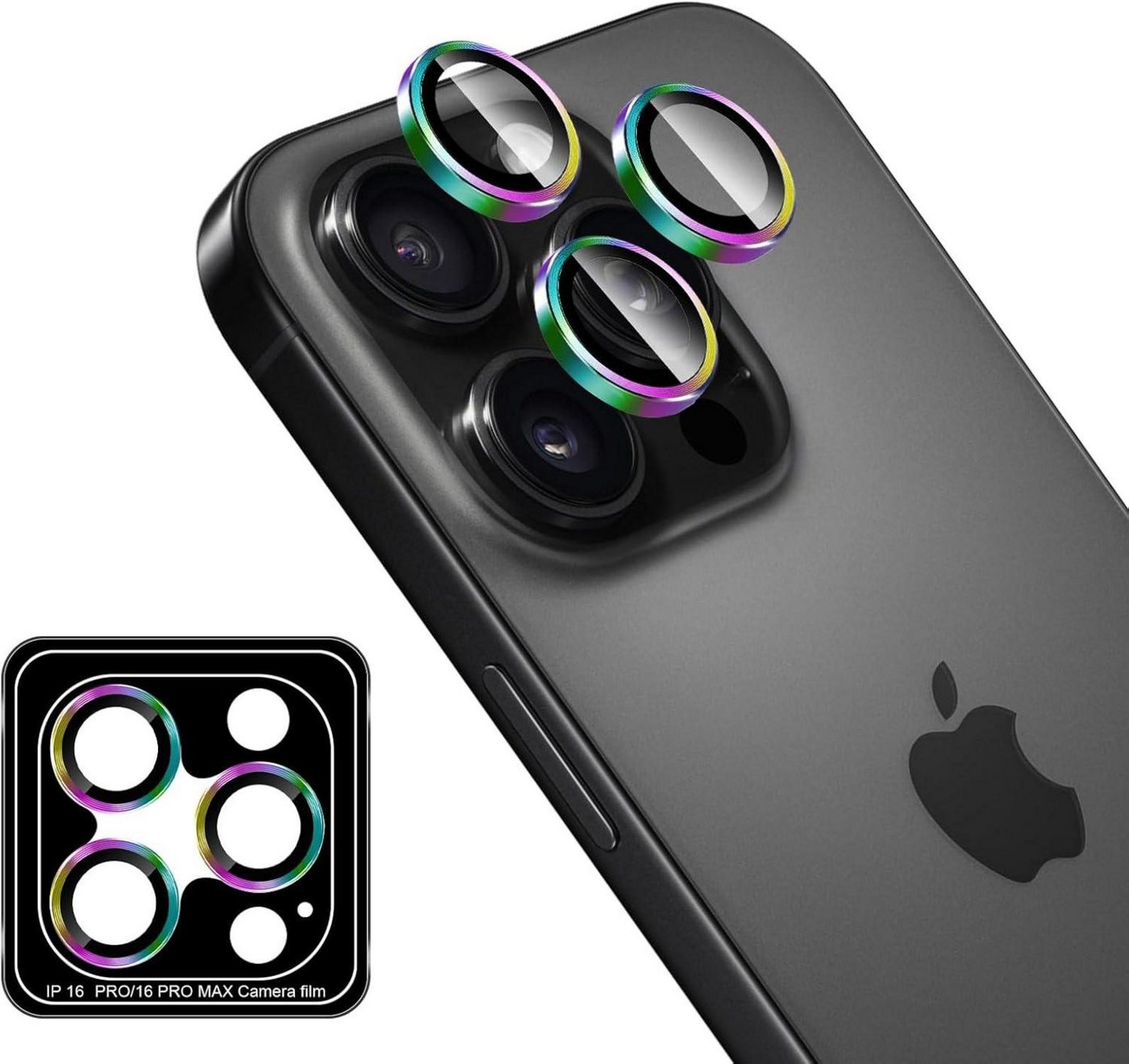 LuxusKollektion Kameraschutzglas Kameraschutz für iPhone 16 Pro Max: Panzerglas Schutzfolie Linse mit LuxusKollektion Kameraschutzglas Kameraschutz für iPhone 16 Pro Max: Panzerglas Schutzfolie Linse mit von LuxusKollektion