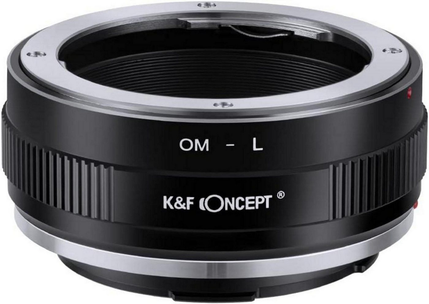LuxusKollektion Objektivadapter OM-L für Olympus OM SLR auf L-Mount Kamera Objektivzubehör von LuxusKollektion
