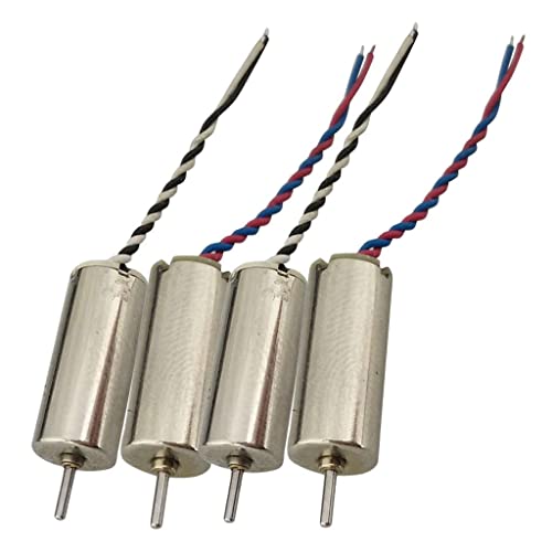 Luzhengyang Premium Drohne Ersatzteile 4X Motoren für JJRC H36, E010 RC Quadcopter - Metall, 4 Pack CW CCW Elektromotoren - für Fernbedienung Reparatur und Multirotor Drohne Luzhengyang Premium Drohne Ersatzteile 4X Motoren für JJRC H36, E010 RC Quadcopter - Metall, 4 Pack CW CCW Elektromotoren - für Fernbedienung Reparatur und Multirotor Drohne von Luzhengyang