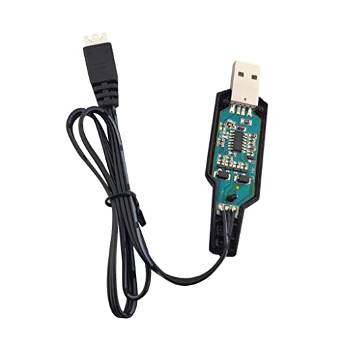 USB 7,4 V Lipo Ladekabel – Schnellladung RC Drohne Akku mit USB Arbeitszustand Aufladen – 58 cm Kabel für X8C X8W X8G Quadcopter – passend für X8HW X8SW X8PRO – Drohnenladung von Luzhengyang