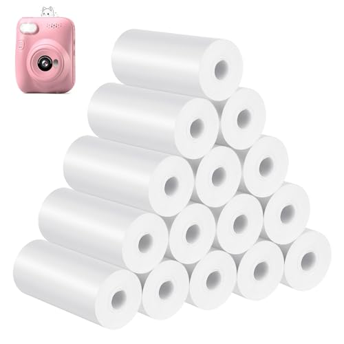 Thermopapier für Kinderkamera 15 Rollen Thermopapier für Kinder Sofortbildkameras 57mm x 25mm x 7m Thermorollen,Nachfülldruckpapier für Kinder Sofortbildkameras Mobiler Mini Fotodrucker Paper Thermopapier für Kinderkamera 15 Rollen Thermopapier für Kinder Sofortbildkameras 57mm x 25mm x 7m Thermorollen,Nachfülldruckpapier für Kinder Sofortbildkameras Mobiler Mini Fotodrucker Paper von Luziyun
