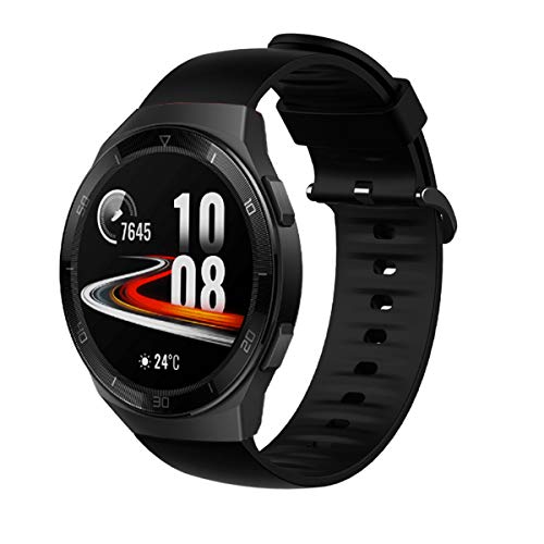 LvBu Armband Kompatibel Für Huawei Watch GT 2e, Sport Silikon Classic Ersatz Uhrenarmband Für Huawei Watch GT 2e Smartwatch (Black) von LvBu