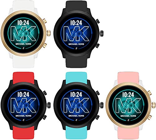 LvBu Armband Kompatibel Für Michael Kors MKGO, Sport Silikon Classic Ersatz Uhrenarmband Für Michael Kors Access MKGO Smartwatch (5 Pack) von LvBu