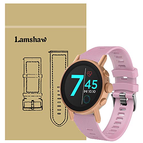 LvBu Armband Kompatibel Für Misfit Vapor X, Sport Silikon Classic Ersatz Uhrenarmband Für Misfit Vapor X Smartwatch (Pink) von LvBu