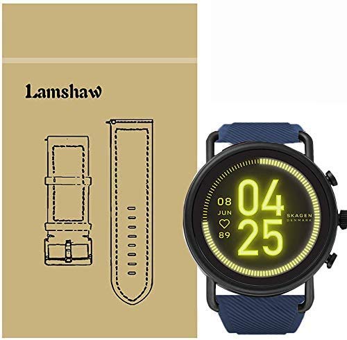 LvBu Armband Kompatibel Für Skagen falster 3, Sport Silikon Classic Ersatz Uhrenarmband Für Skagen falster 3 Smartwatch (Blau) von LvBu
