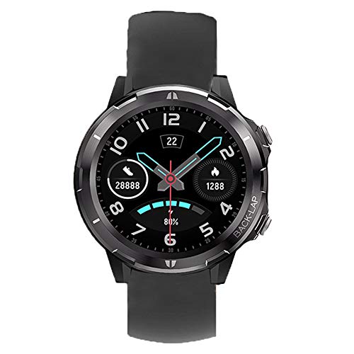LvBu Armband Kompatibel Für UMIDIGI Uwatch GT, Sport Silikon Classic Ersatz Uhrenarmband Für UMIDIGI Uwatch GT/ Uwatch3 Smartwatch (Schwarz) von LvBu