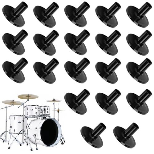 Lwtsrp 20 Stück Beckenhülsen, Beckenständerhülsen, Beckenhülle für Trommelbeckenständer, Kunststoff Beckenhalter, Becken Instrument Trommel Zubehör für Beckenständer und Ersatzteile für Shelf Drum Lwtsrp 20 Stück Beckenhülsen, Beckenständerhülsen, Beckenhülle für Trommelbeckenständer, Kunststoff Beckenhalter, Becken Instrument Trommel Zubehör für Beckenständer und Ersatzteile für Shelf Drum von Lwtsrp
