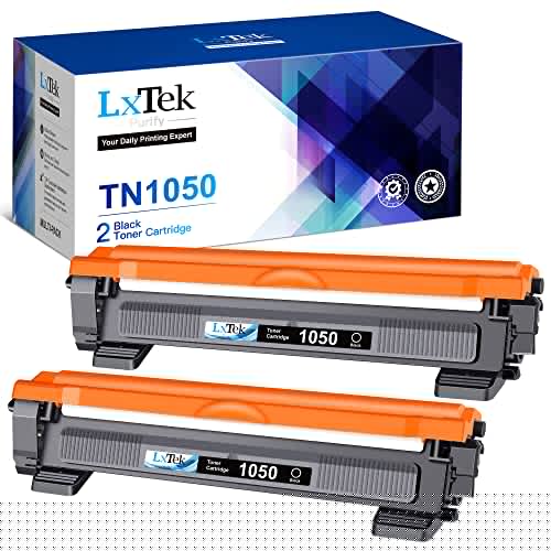 LxTek Purify TN1050 Toner Schwarz Kompatibel für TN 1050 Toner Brother TN-1050 für Brother MFC-1910W MFC-1810 DCP-1610W DCP-1612W DCP-1510 HL-1110 HL-1210W HL-1212W DCP-1512 MFC-1910 (2 Schwarz) von LxTek Purify