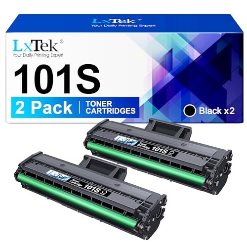 LxTek MLT-D101S Tonerkartusche Kompatibel für Samsung MLT-D101S D101S für Samsung ML-2165W ML-2165 ML-2160 SF-760P SCX-3405W SCX-3405 SCX-3400 SCX-3405FW SCX-3405F ML-2168 SF-760 (Schwarz, 2er-Pack) von LxTek