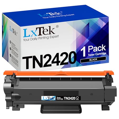 LxTek Toner TN2420 TN2410 Kompatibel für Brother TN 2420 TN-2420 TN-2410 für Brother MFC-L2710DW MFC-L2710DN HL-L2350DW HL-L2375DW DCP-L2530DW MFC-L2750DW MFC-L2730DW HL-L2310D (TN2420 Schwarz) von LxTek