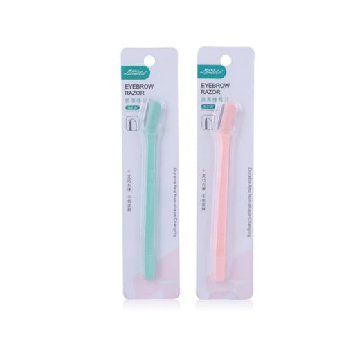 2 Stück Augenbrauenrasierer, Augenbrauen Rasierer, Eyebrow Razor Trimmer, Dermaplaning Rasierer, Gesicht Rasierer 2 Stück Augenbrauenrasierer, Augenbrauen Rasierer, Eyebrow Razor Trimmer, Dermaplaning Rasierer, Gesicht Rasierer von Lxing