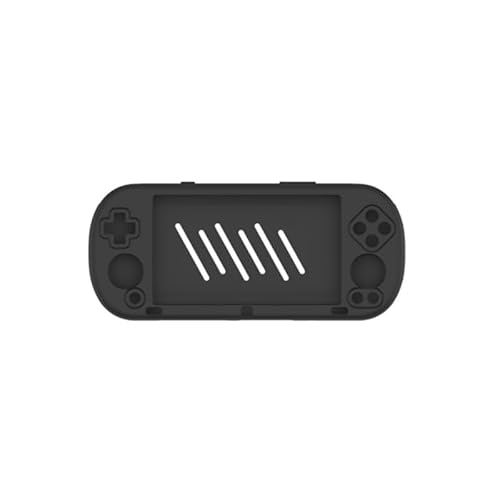 Lycuiw Silikon Schutzhülle für Trimui Smart Pro,Gaming Konsole Fallschutzhülle Cover Einfache solide Farbe Skin Shell Abdeckung (Schwarz) von Lycuiw
