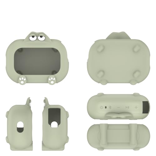 Silikonabdeckung für Soundcore Select 4 Go Lautsprecher Weicher Schutzhülle Tragbare schockdes Ärmel für SoundCore Select 4 Go (Grün) von Lycuiw