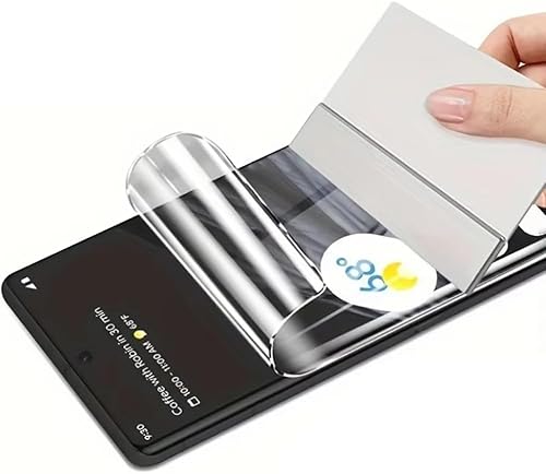 Lyepetik 2 Stück Hydrogel Schutzfolien kompatibel mit Google Pixel 7 Pro, kratzfester HD-Displayschutz aus weichem TPU für Google Pixel 7 Pro (kein gehärtetes Glas) von Lyepetik