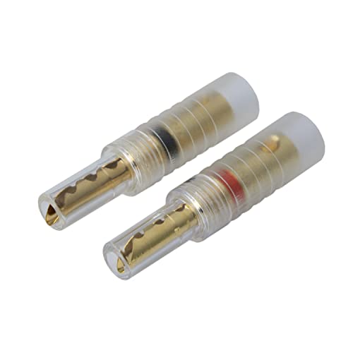 Lyndahl Bananenstecker LKPA050 bis 4 mm², Messing vergoldet Set von Lyndahl