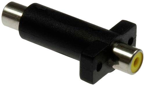 Lyndahl Cinch AV Adapter [1x Cinch-Buchse - 1x Cinch-Buchse] Schwarz/Gelb von Lyndahl