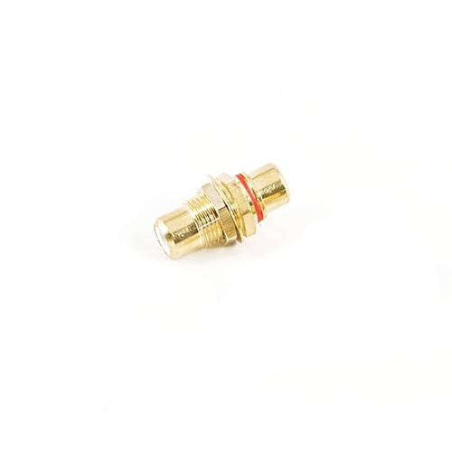 Lyndahl Cinch Audio Adapter [1x Cinch-Buchse - 1x Cinch-Buchse] Gold, Rot von Lyndahl