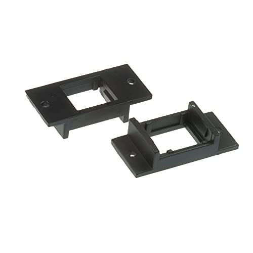 Lyndahl Keystone Rahmen aus Kunststoff, Modulträger Halterung Montagerahmen für 1 Keystone-Modul, versch. Farben Schwarz Lyndahl Keystone Rahmen aus Kunststoff, Modulträger Halterung Montagerahmen für 1 Keystone-Modul, versch. Farben Schwarz von Lyndahl