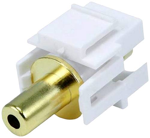 Lyndahl Klinke Audio Adapter [1x Klinkenbuchse 3.5mm - 1x Klinkenbuchse 3.5 mm] Weiß von Lyndahl