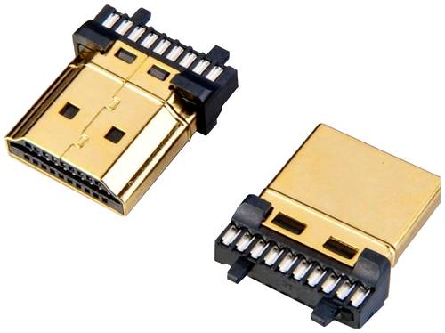 Lyndahl LKHDMICON19 HDMI-Steckverbinder Polzahl (num): 19 Gold von Lyndahl