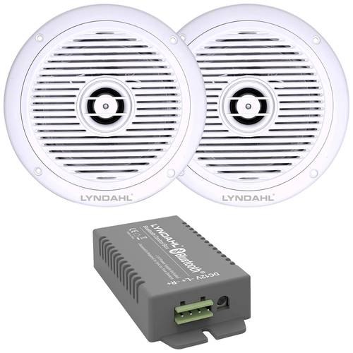 Lyndahl LYNCS180IPS2 2-Wege Set Einbau-Lautsprecher 120W 4Ω Weiß 1 Set von Lyndahl