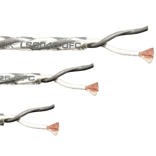 Lyndahl Rushlink Lautsprecherkabel OFC-Kupferkabel sauerstofffreies Kupfer, Hifi Audio Boxenkabel, Meterware in versch. Querschnitten 4 mm² von Lyndahl