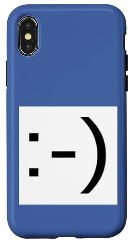 friendly face smile Hülle für iPhone X/XS von Lynx