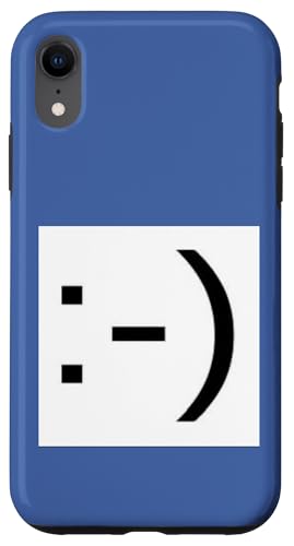 friendly face smile Hülle für iPhone XR von Lynx