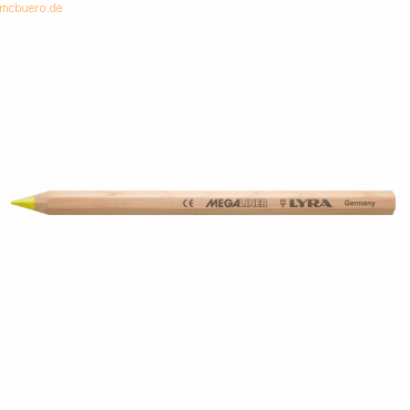 Lyra Trockentextmarker Megaliner 3960304 leuchtgelb von Lyra