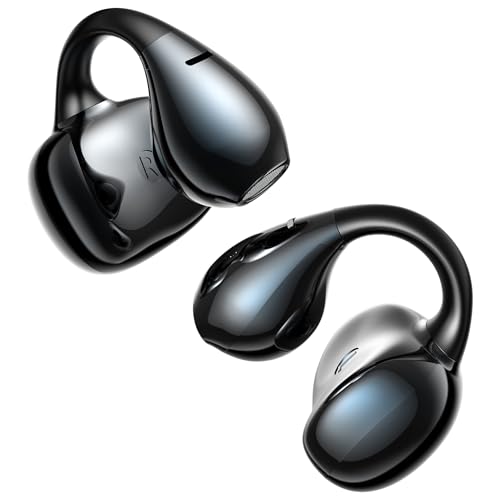 Lytmi CozyClip Open Ear Kopfhörer Bluetooth, Kopfhörer Kabellos Bluetooth 5.4, Leicht und Bequem, Tiefer Bass, 22 Std Spielzeit, IPX4 Abdichtung, C-Brücken-Design, Festes Tragen, für Laufen, Sport von Lytmi