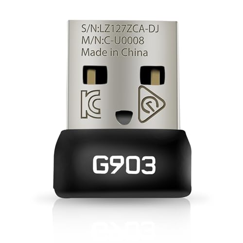 Lzcdelyxiao USB Dongle Maus Empfänger Adapter Kompatibel mit Logitech G903 Dongle Lightspeed Wireless Gaming Mouse Receiver von Lzcdelyxiao