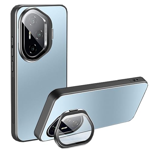Lzzox Schutzhülle für Honor 400, Metall, Kamera-Abdeckung, Ständer, magnetisch, matt, Anti-Fingerabdruck, stoßfest, harte Rückseite, Blau Lzzox Schutzhülle für Honor 400, Metall, Kamera-Abdeckung, Ständer, magnetisch, matt, Anti-Fingerabdruck, stoßfest, harte Rückseite, Blau von Lzzox