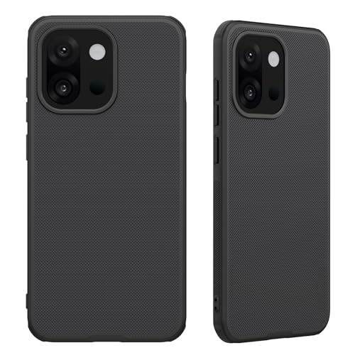 Lzzox Schutzhülle für Oneplus 13T, Air-Corner, supermatt, mattiert, sturzsicher, Anti-Fingerabdruck, Polycarbonat, harte Rückseite (Oneplus 13T) von Lzzox