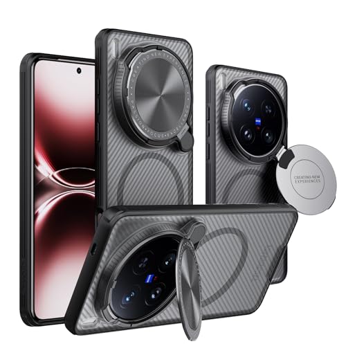 Lzzox X200 Ultra Schutzhülle für Vivo X200 Ultra, magnetisch, kabellos, mit Metallständer, Kamera-Abdeckung, rutschfest, durchscheinend, weicher Rand, harte Rückseite Lzzox X200 Ultra Schutzhülle für Vivo X200 Ultra, magnetisch, kabellos, mit Metallständer, Kamera-Abdeckung, rutschfest, durchscheinend, weicher Rand, harte Rückseite von Lzzox
