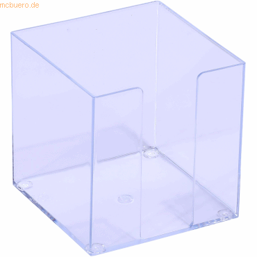 108 x M+M Zettelbox 9x9cm glasklar leer 108 x M+M Zettelbox 9x9cm glasklar leer von M+M