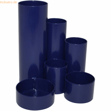 12 x M+M Schreibtisch-Boy 6-Röhren nachtblau von M+M