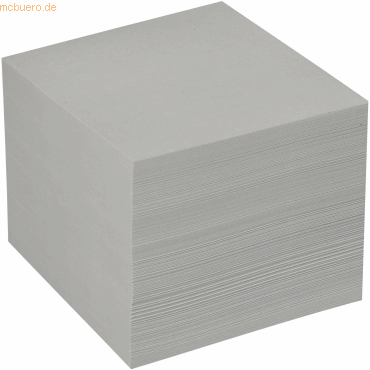 24 x M+M Notizklotz 9x9cm 800 Blatt geleimt graues recycling Papier 24 x M+M Notizklotz 9x9cm 800 Blatt geleimt graues recycling Papier von M+M