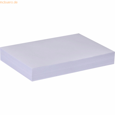 30 x M+M Zettelkasten-Ersatzeinlage A6 200 Blatt weiß von M+M