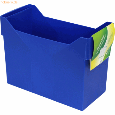 M+M Akten-Boy A4 basic-blau leer M+M Akten-Boy A4 basic-blau leer von M+M