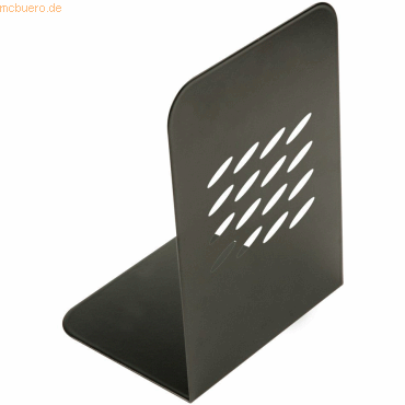 M+M Buchstützen 134x110x190mm Metall VE=2 Stück schwarz M+M Buchstützen 134x110x190mm Metall VE=2 Stück schwarz von M+M