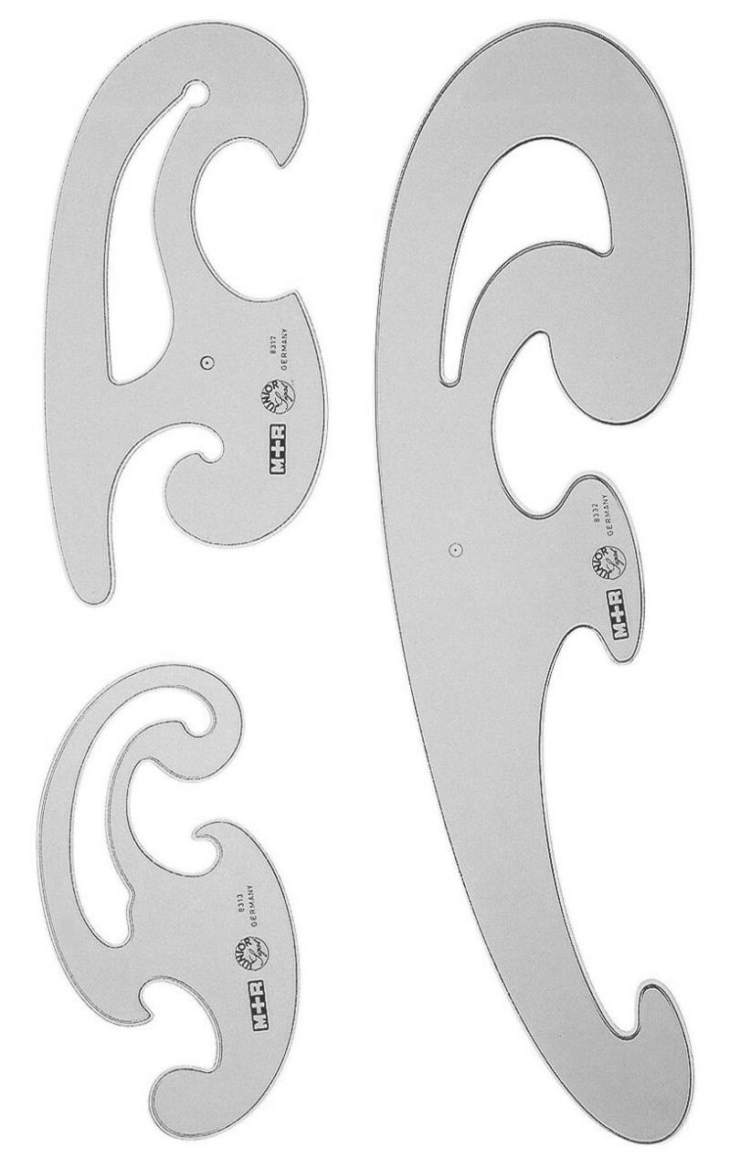 M + R Burmesterkurven-Set rauchfarbig M + R Burmesterkurven-Set rauchfarbig von M + R