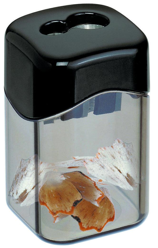 M + R Dosenspitzer doppelt schwarz/transparent M + R Dosenspitzer doppelt schwarz/transparent von M + R