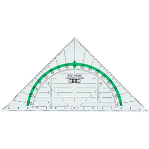 M + R Geometrie-Dreieck GreenLine 16,0 cm von M + R