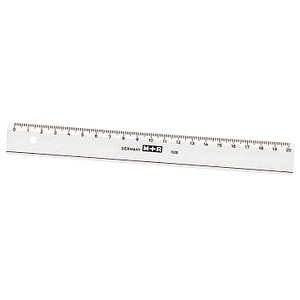 M + R Lineal 20,0 cm, glasklar M + R Lineal 20,0 cm, glasklar von M + R