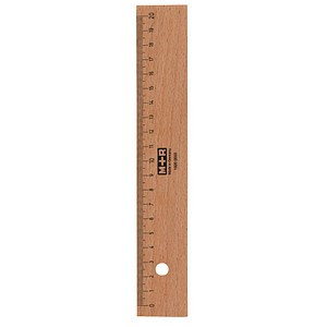 M + R Lineal 20,0 cm, natur von M + R