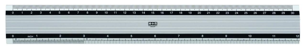 M + R Lineal 30 cm von M + R