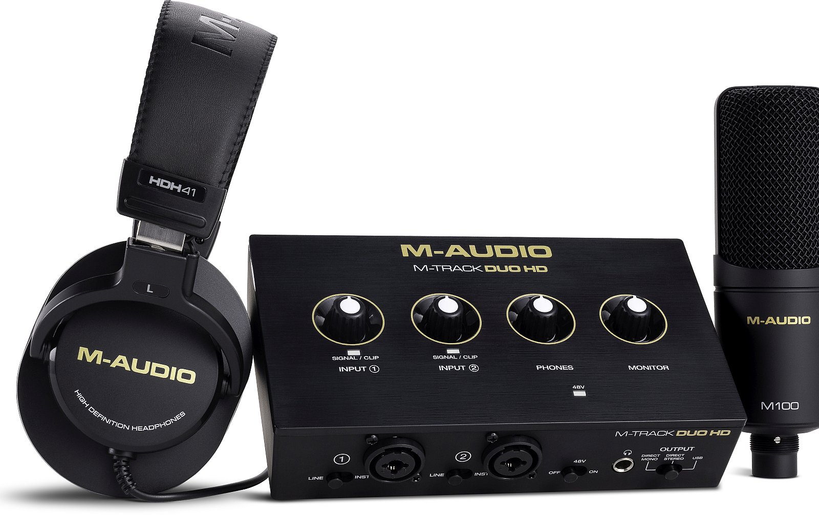 M-Audio M-Track Duo HD Producer Pack M-Audio M-Track Duo HD Producer Pack von M-Audio