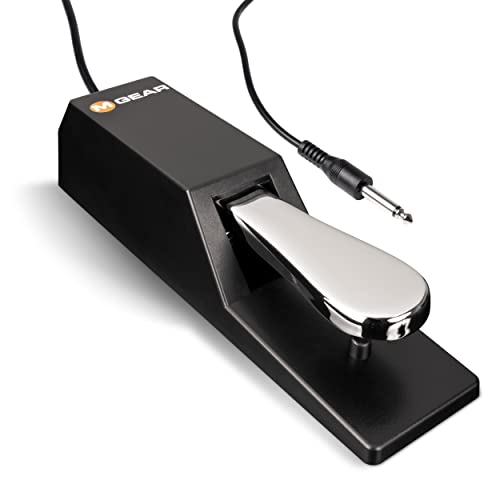 M-Audio SP-2 - Universal Sustain Pedal mit Piano Style Action, das ideale Zubehör für MIDI-, digitale Klaviere, elektronische Keyboards und mehr von M-Audio